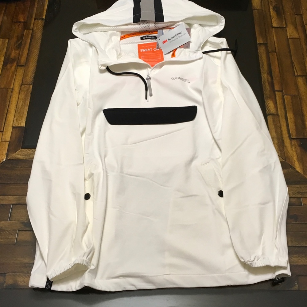 White ANORAK BARRELUSA